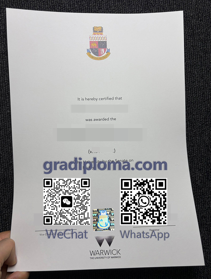 The University of Warwick degree