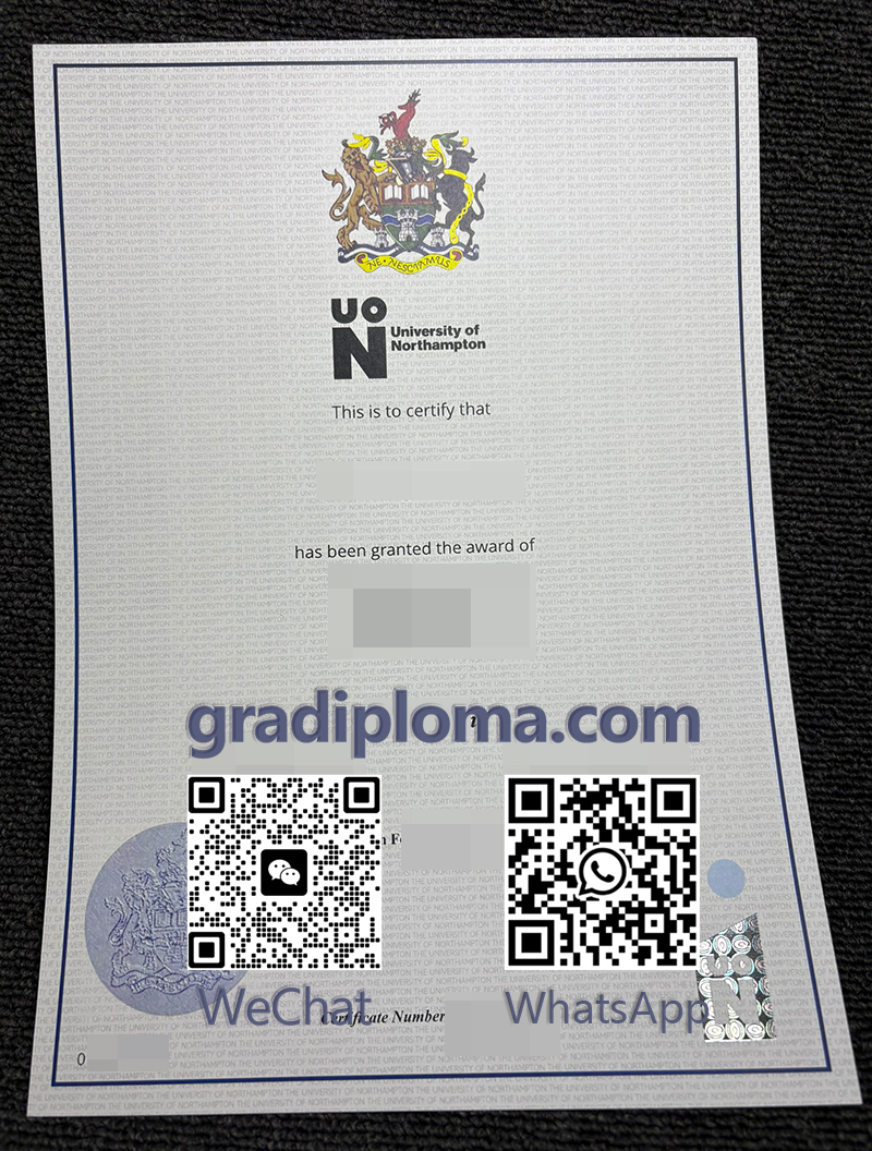 University of Northampton degree