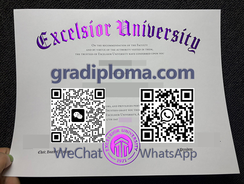 Excelsior University diploma