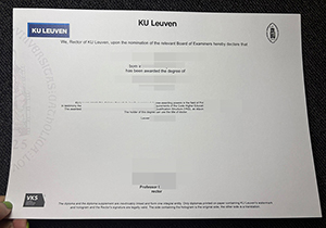 Katholieke Universiteit Leuven degree-1