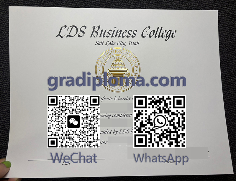 LDS Business College degree