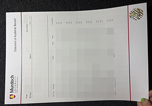 Murdoch University academic transcript-1