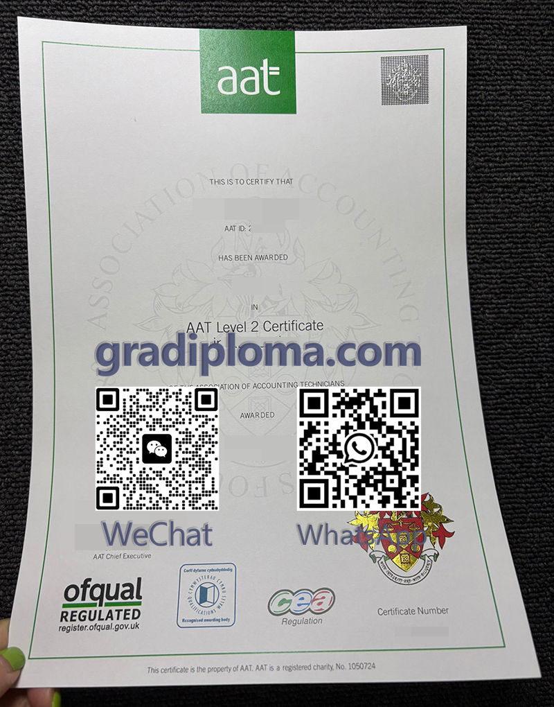 AAT Certificate