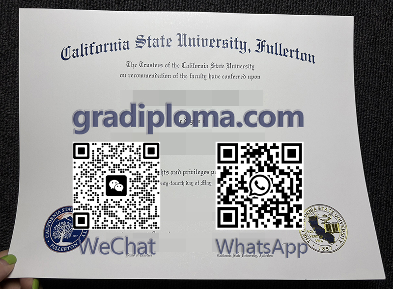 CSU Fullerton degree