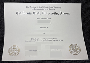 Fresno State diploma-1