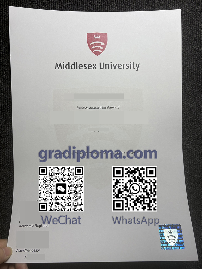 Middlesex University degree