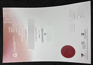 North Metropolitan TAFE Certificate-1