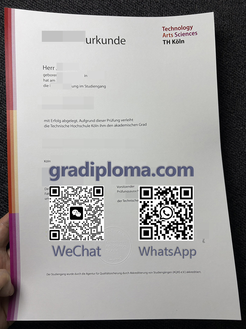 Technische Hochschule Köln diploma