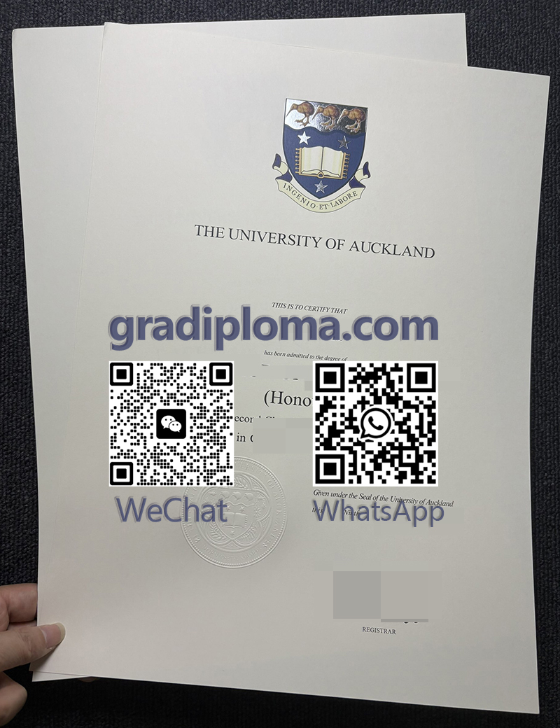 The University of Auckland degree