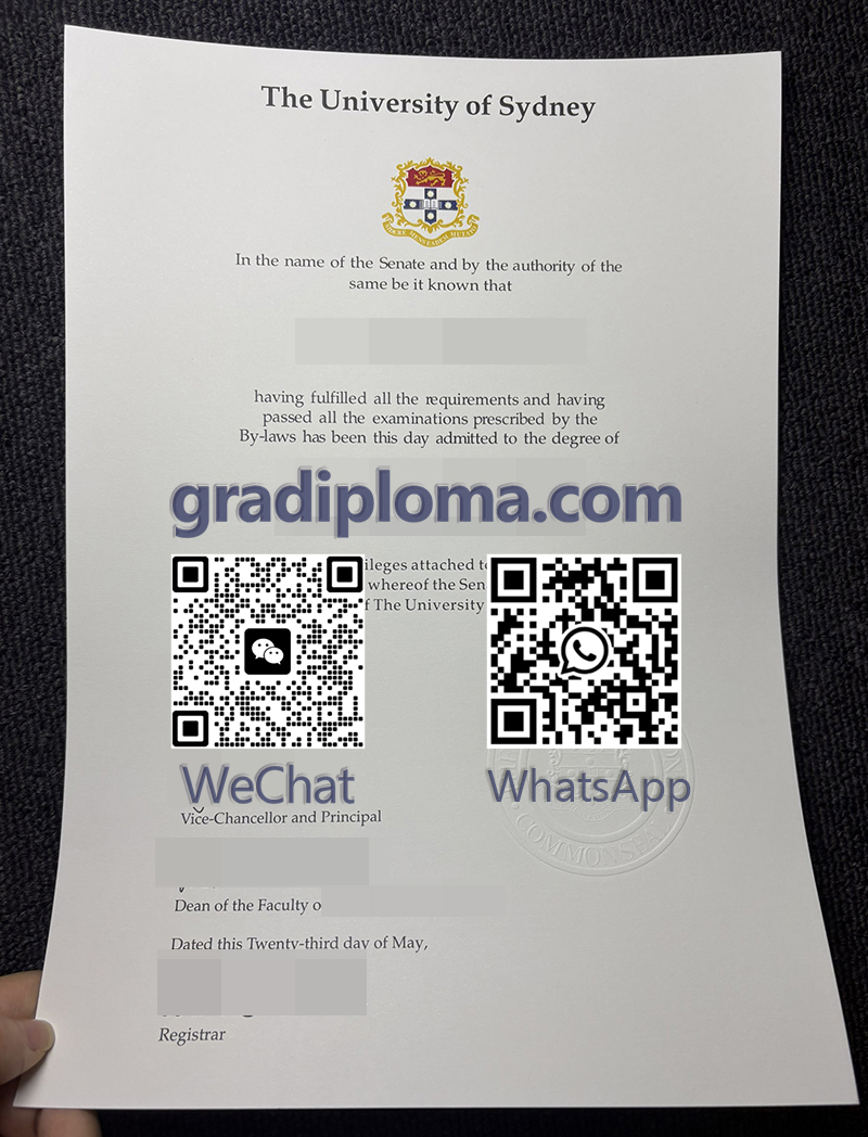 The University of Sydney degree