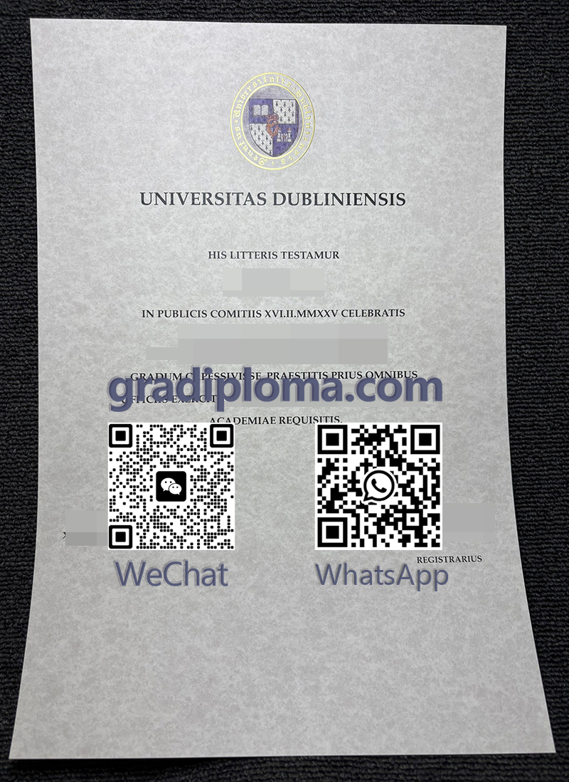 Universitas Dubliniensis degree