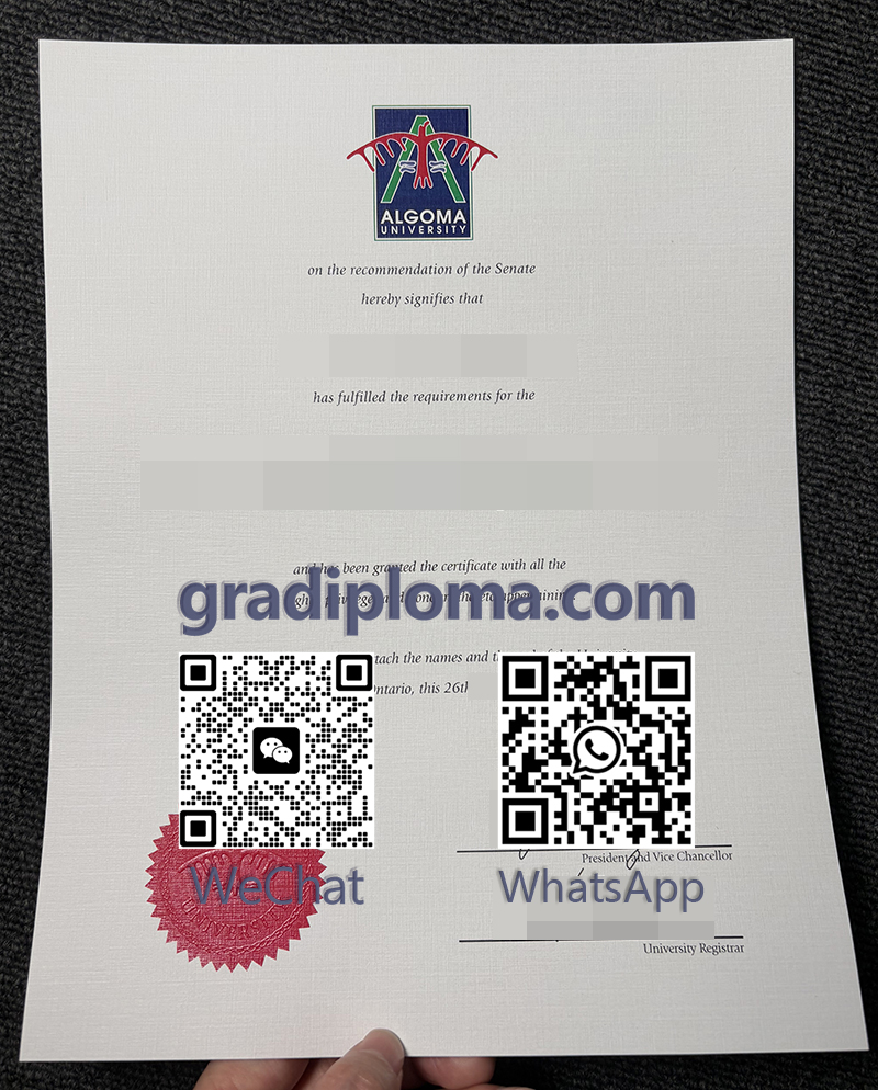 Algoma University degree