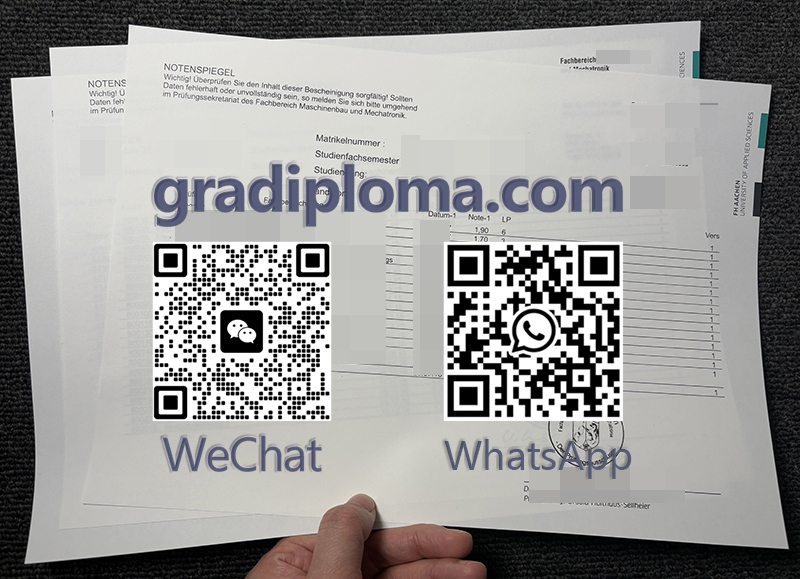 FH Aachen transcript