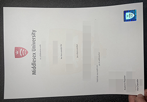 Middlesex University diploma-1