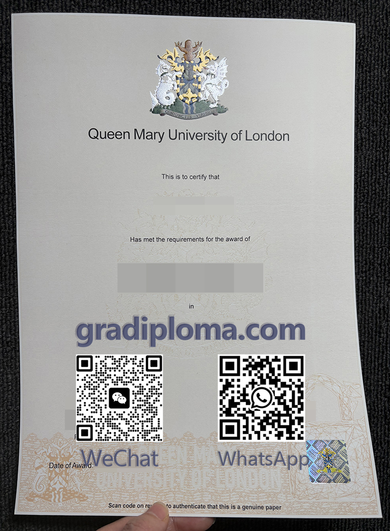 QMUL diploma