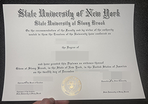 Stony Brook diploma-1