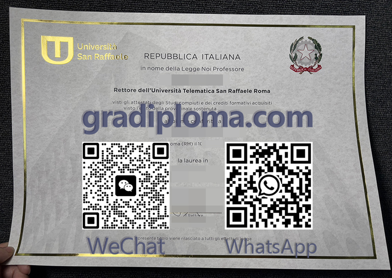 Università Telematica San Raffaele diploma