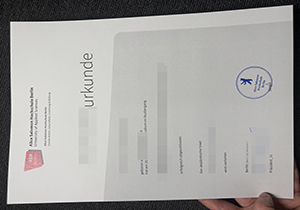 Alice Salomon Hochschule Berlin Urkunde-1