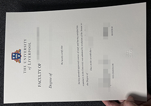 University of Liverpool degree-1