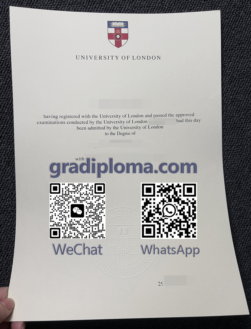 University of London degree