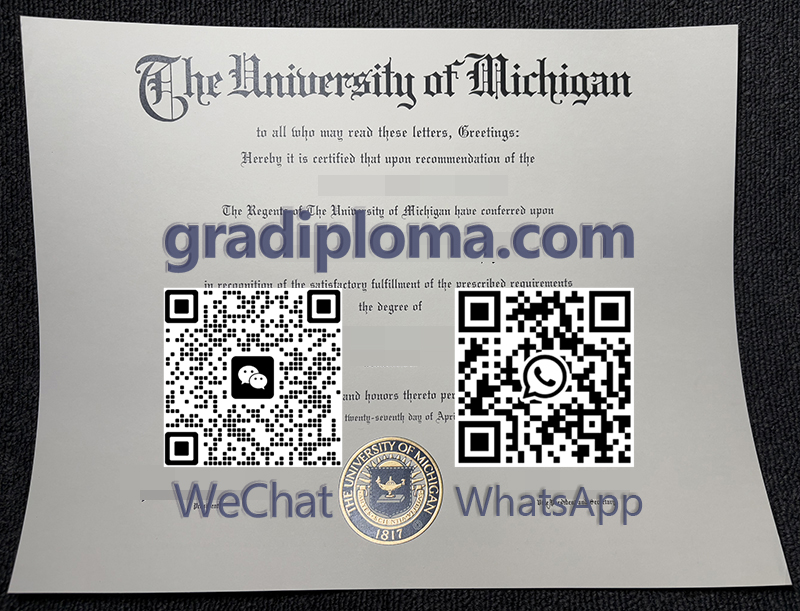 University of Michigan degree