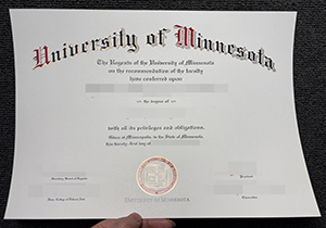 University of Minnesota diploma-1