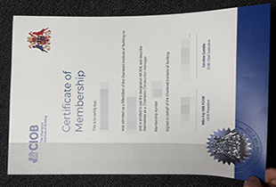 CIOB Certificate-1