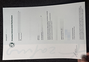 Erasmus Universiteit diploma-1