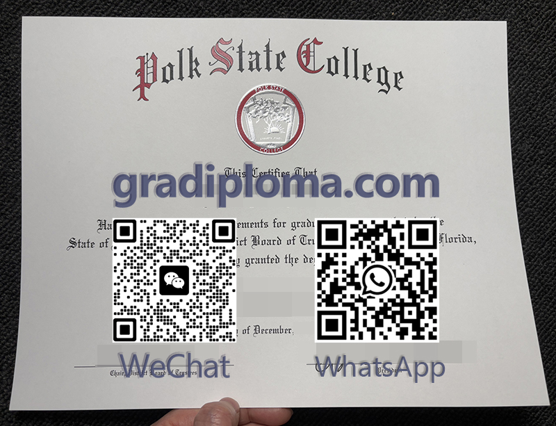 Polk State College diploma